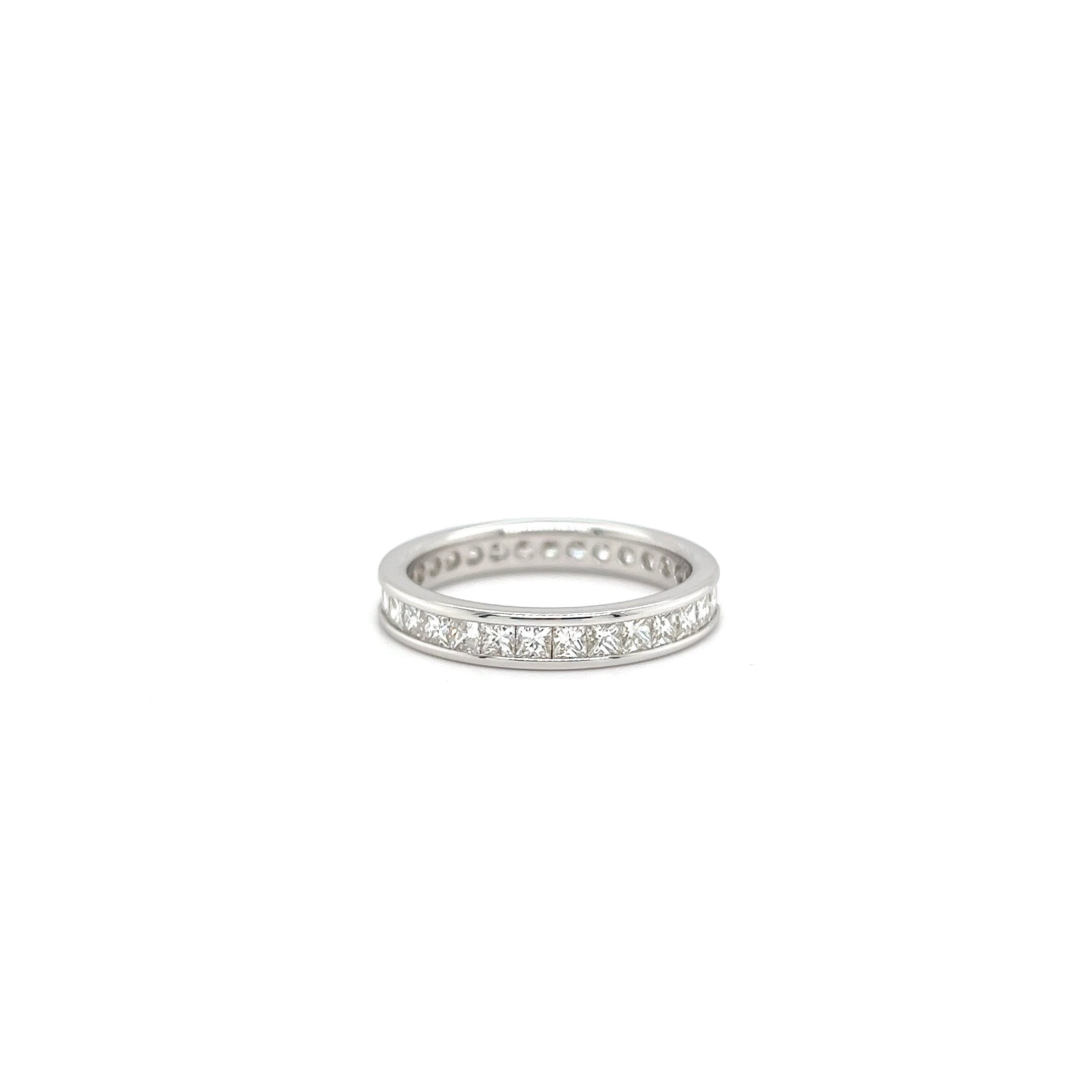 White Gold 18k Diamond 1.85 ctw Eternity Band | I&I Diamonds in Coconut Creek, FL