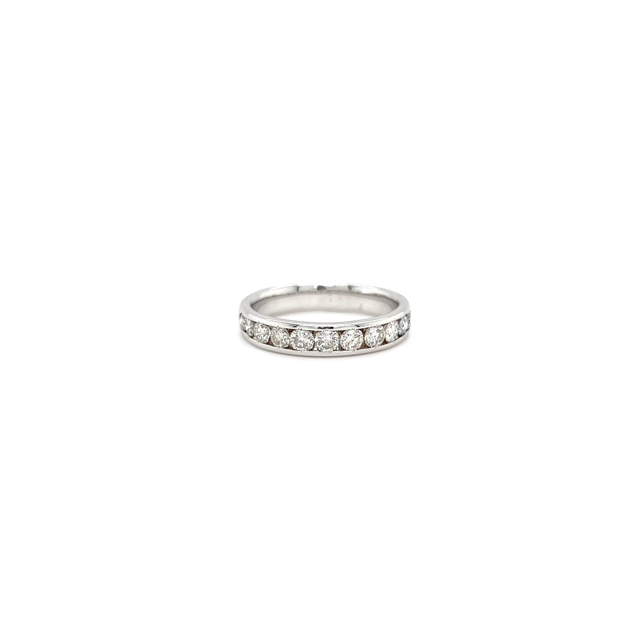 White Gold 14k Diamond Wedding Band | I&I Diamonds in Coconut Creek, FL