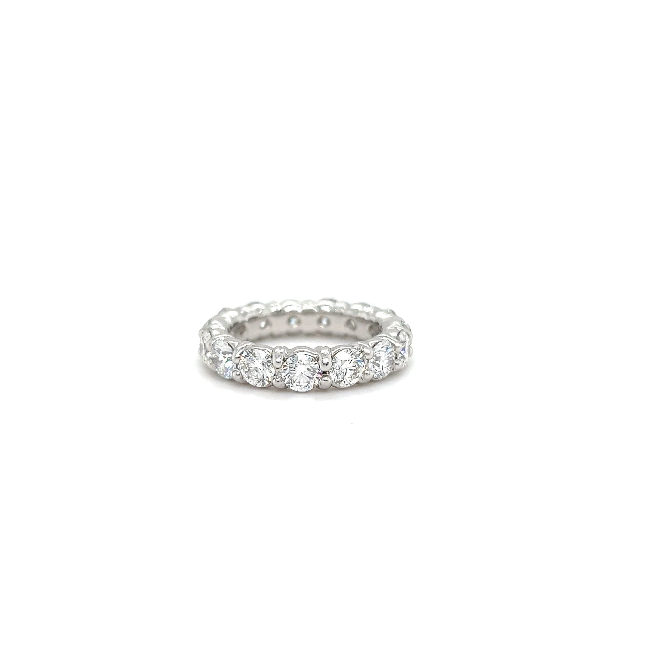 Platinum Diamond 4.01 ctw Eternity Band | I&I Diamonds in Coconut Creek, FL