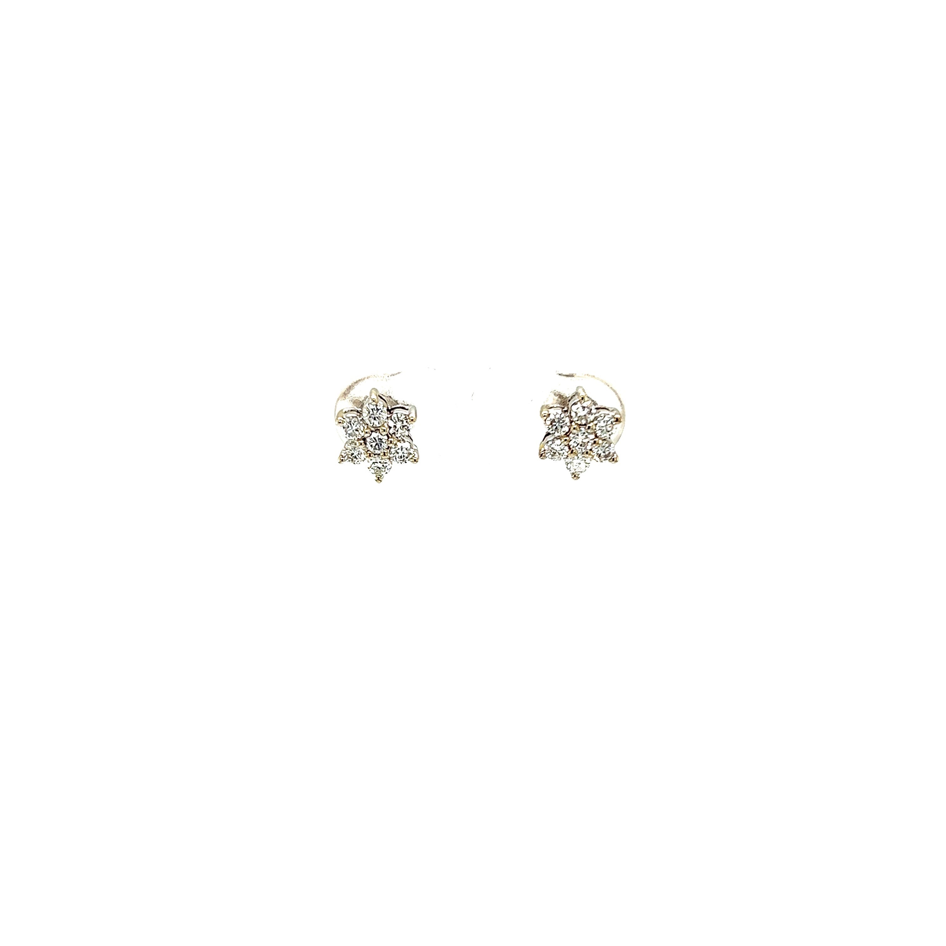 Diamond 0.42 ctw White Gold 14k Studs | I&I Diamonds in Coconut Creek, FL