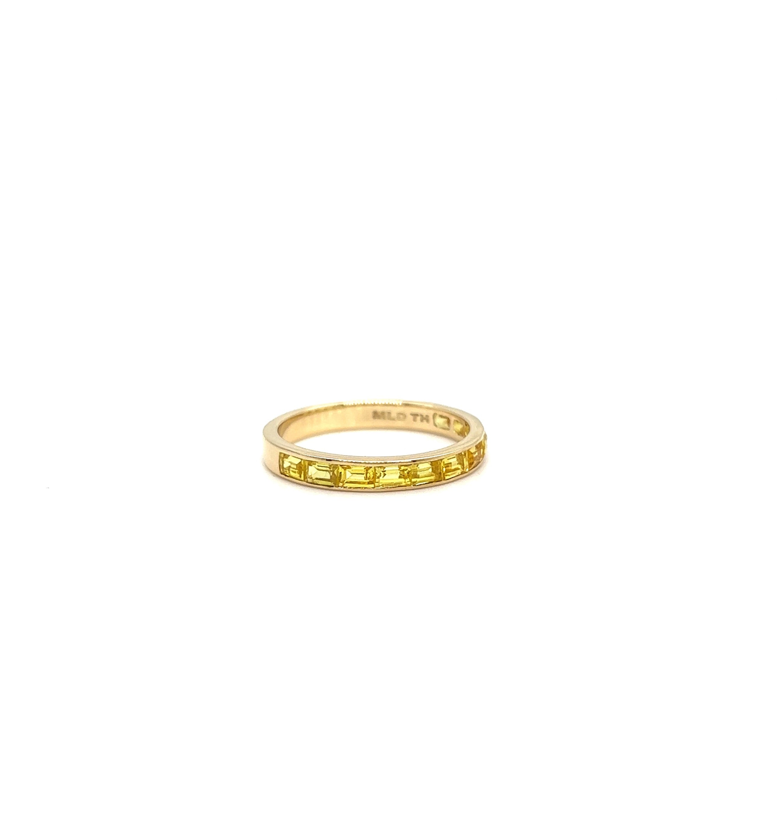 Yellow Gold 14k Sapphire Ring | I&I Diamonds in Coconut Creek, FL