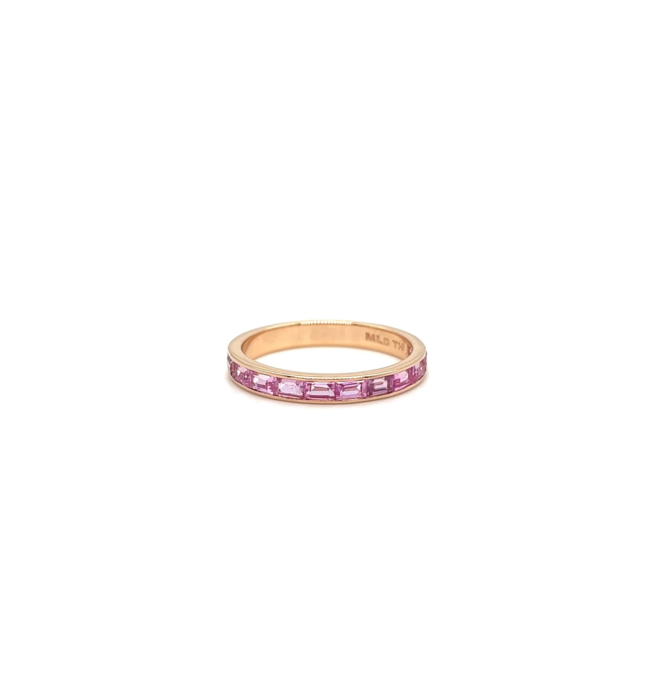 Rose Gold 14k Sapphire Ring | I&I Diamonds in Coconut Creek, FL