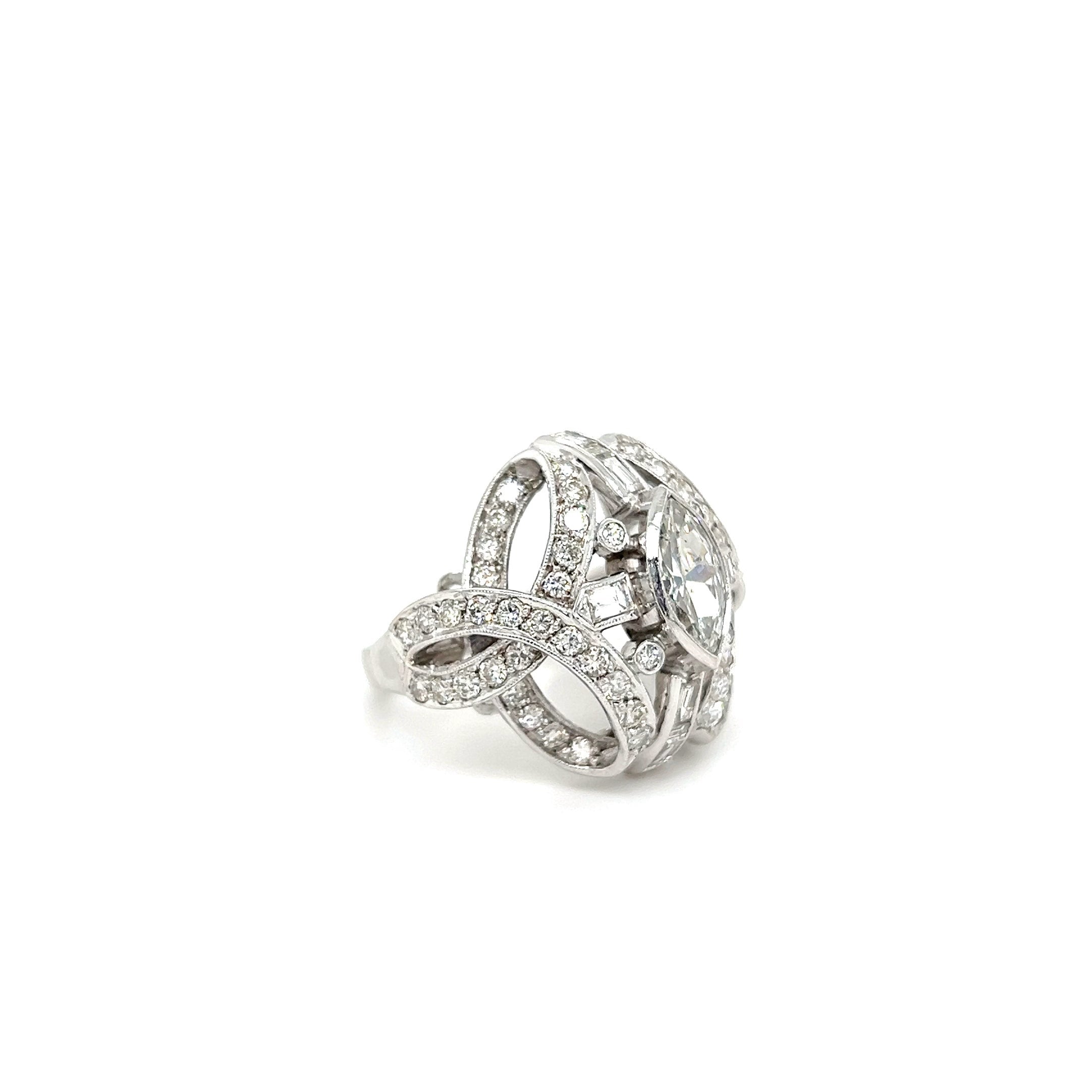 White Gold 18k Diamond Ring | I&I Diamonds in Coconut Creek, FL