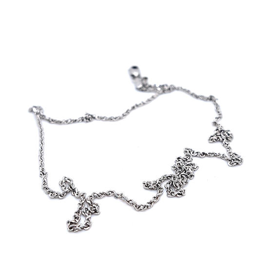 14k White Gold 2.9 gram Chain