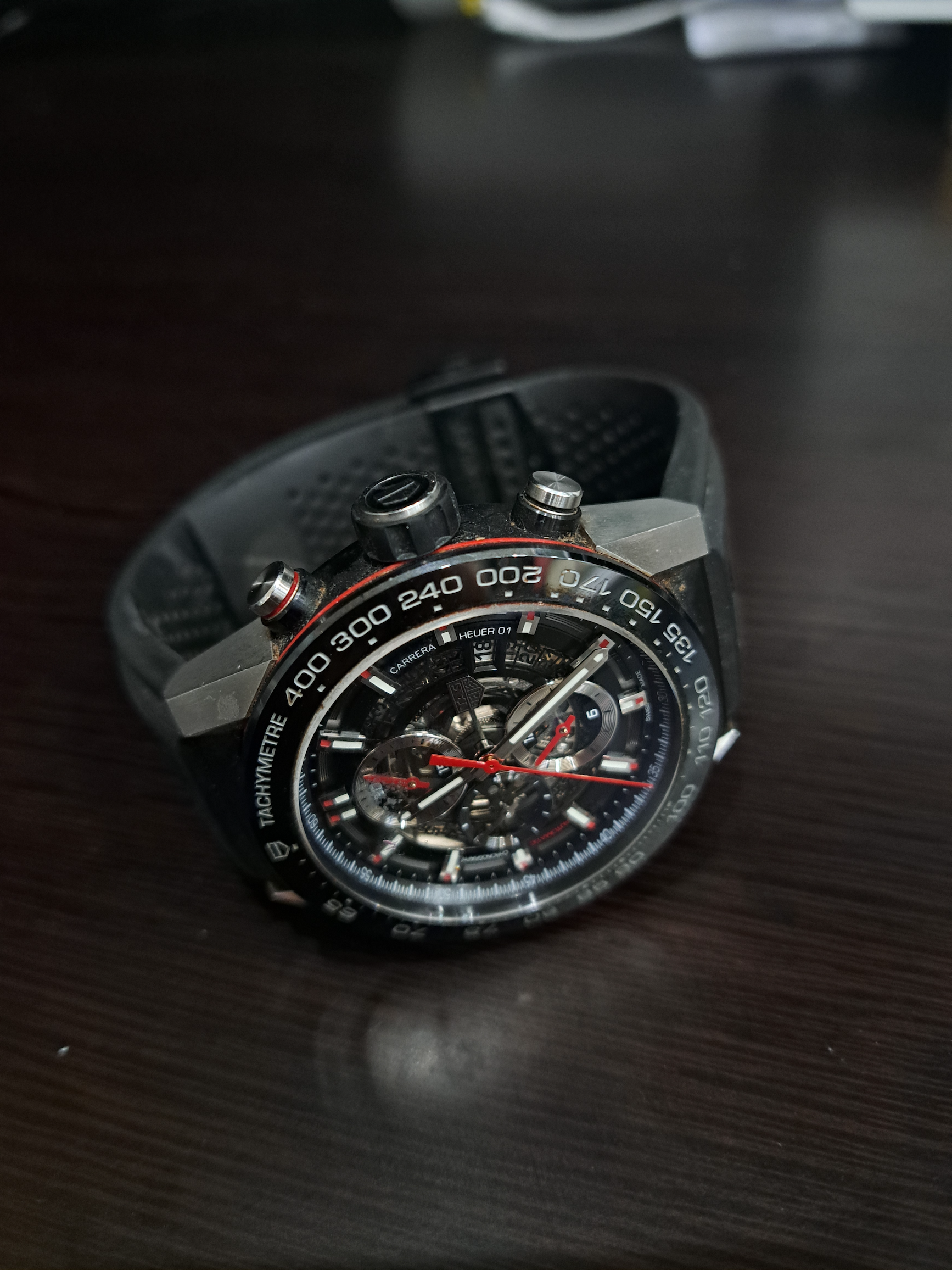 Tag Heuer Carrera Tachymetre Conograph 45mm Watch