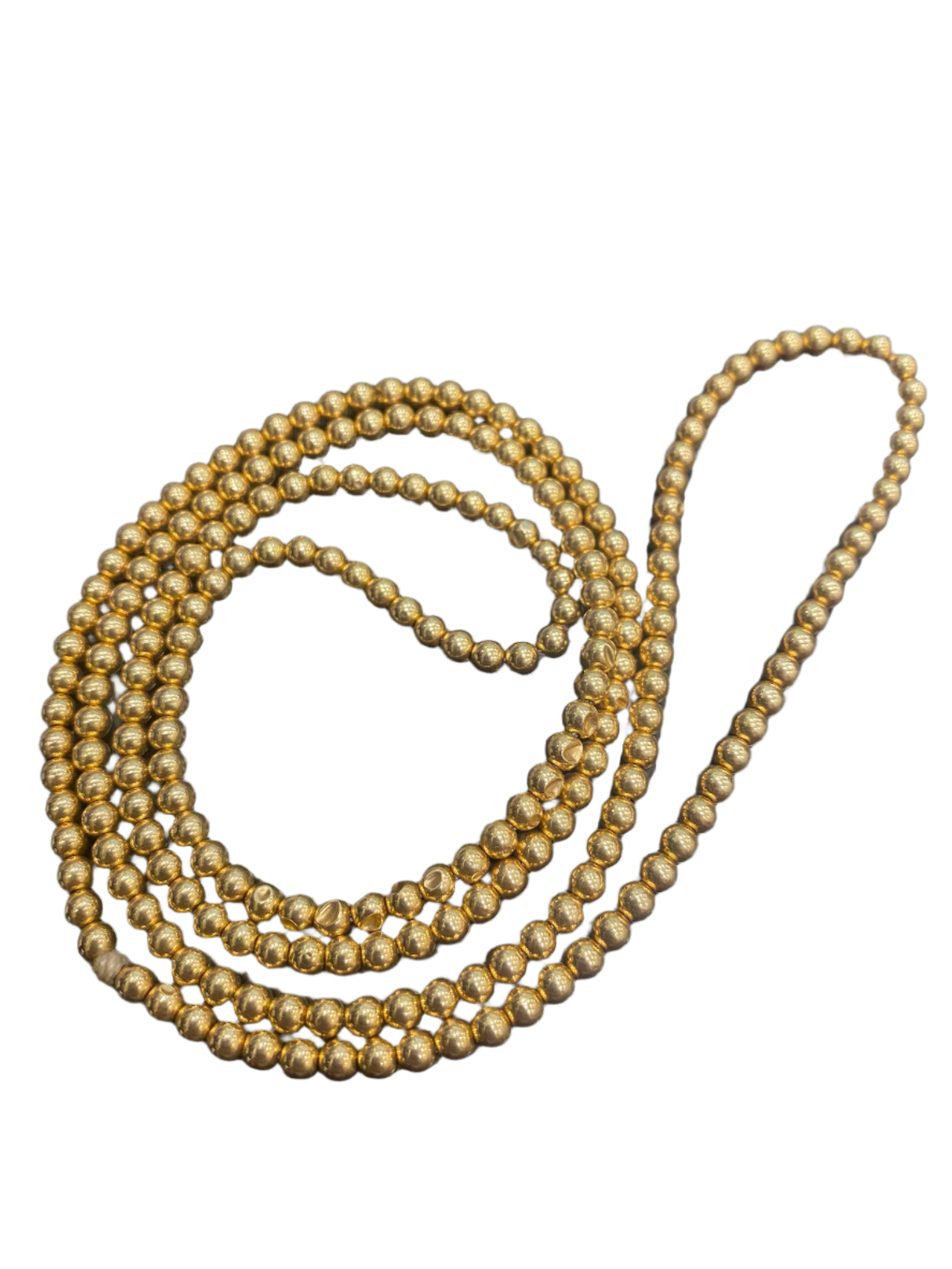 14k Yellow Gold 6.9 grams 31" moon chain