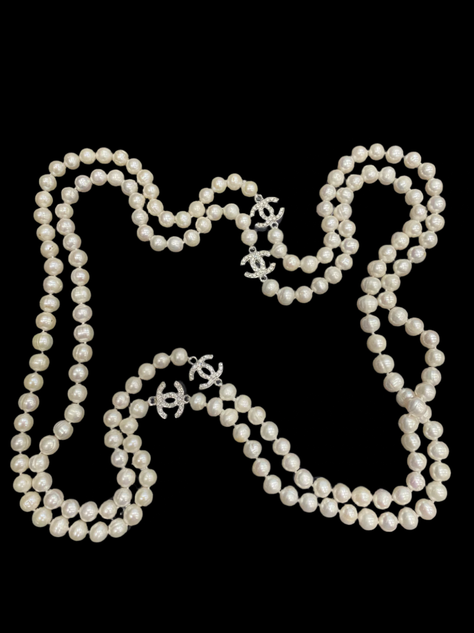 Pearl Chanel Necklace - 9.9mm