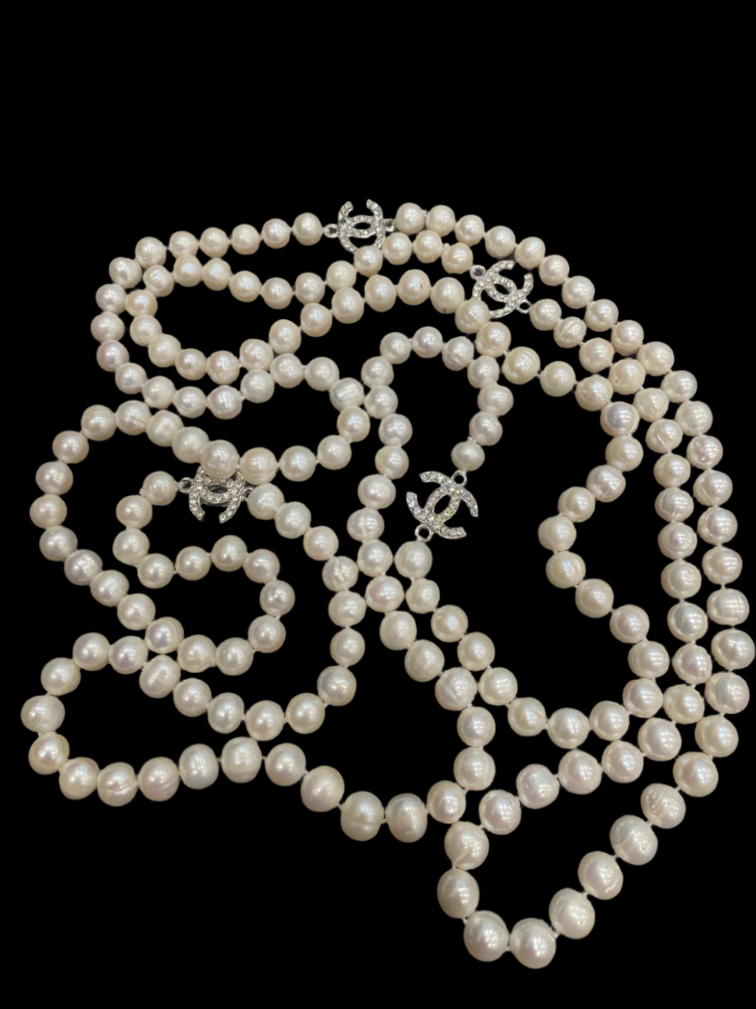 Pearl Chanel Necklace - 9.9mm